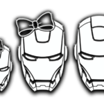 Iron_man Family Sticker
