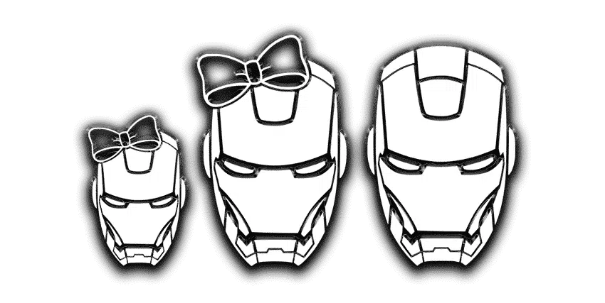 Iron_man Family Sticker